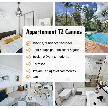 T2 Apartment, Pool, * Cannes